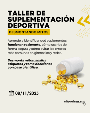SUPLEMENTACIÓN DEPORTIVA CON EVIDENCIA