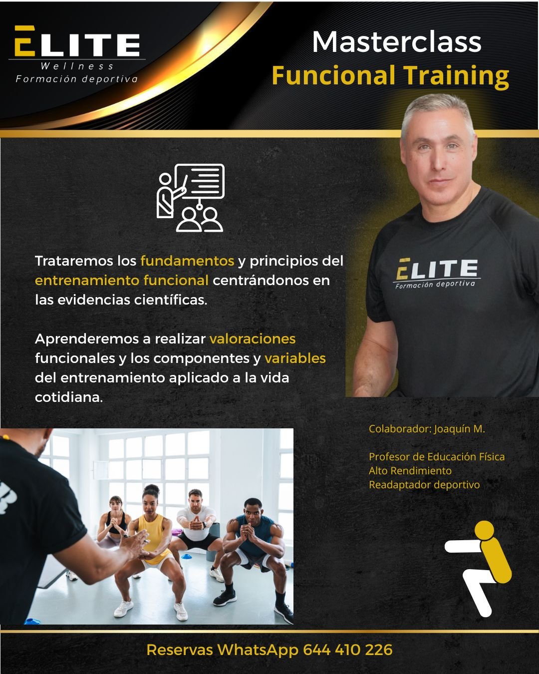 Funcional d1 masterclass elite wellness