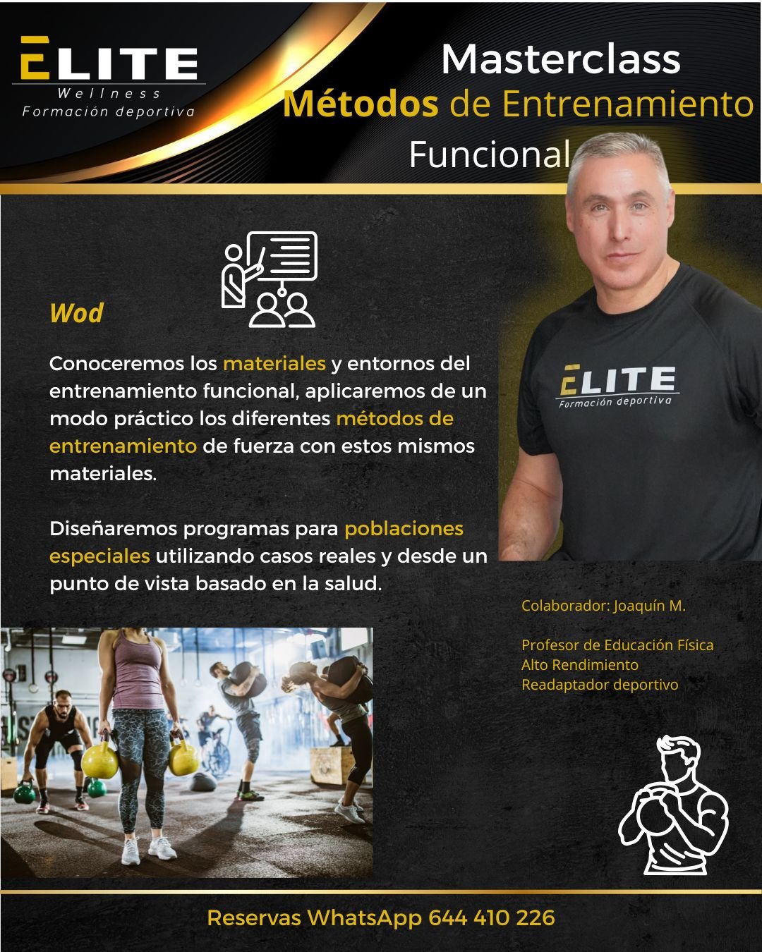 Funcional d2 masterclass elite wellness