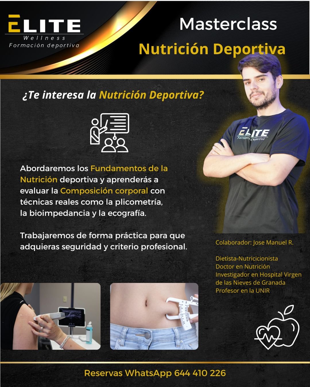 Nutrición d1 masterclass elite wellness