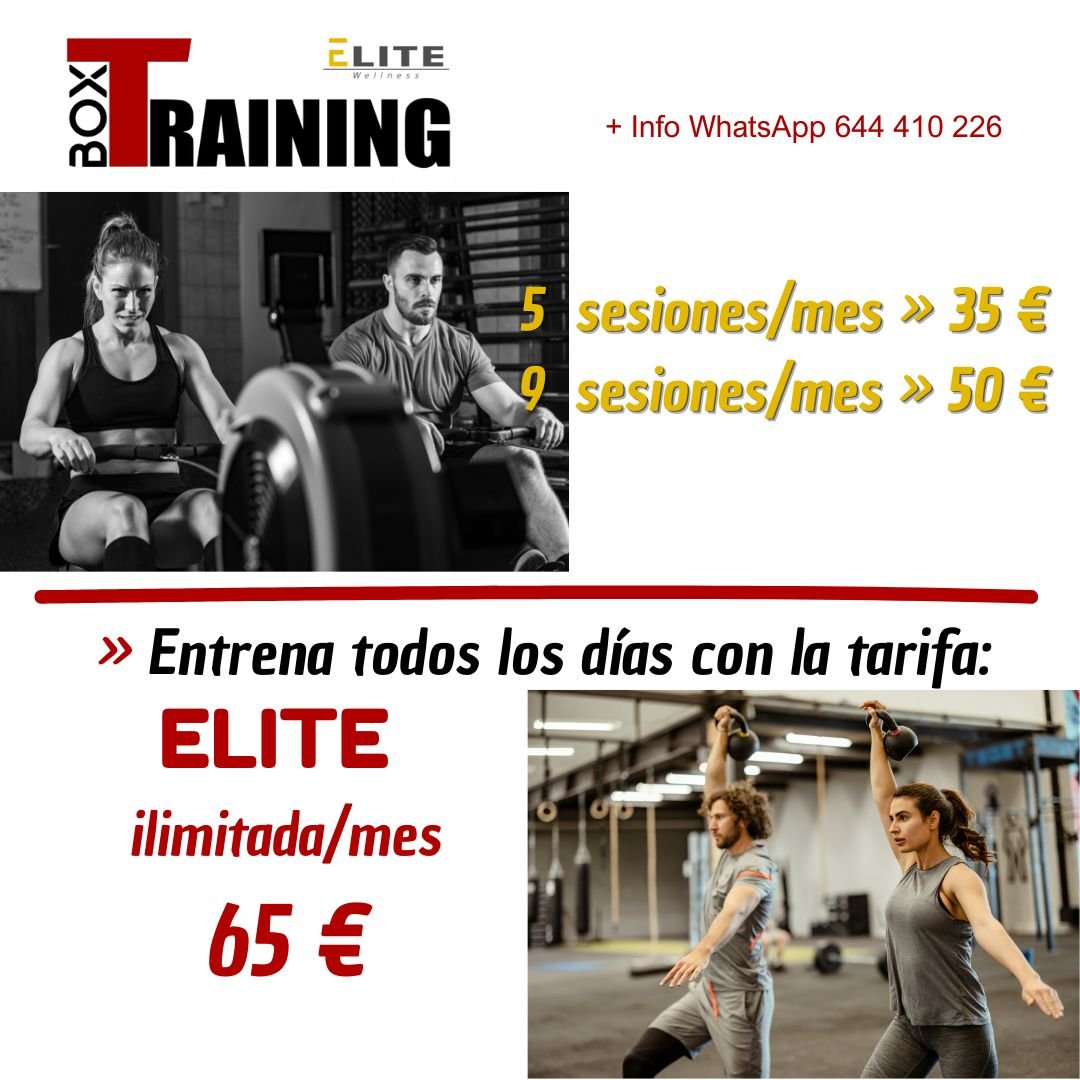 tarifas elite wellnes box training