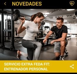 servicio de entrenamiento personal